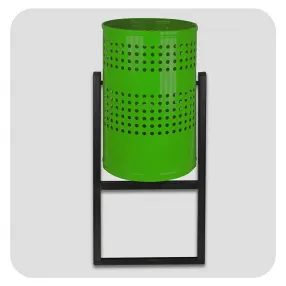 урна уличная «уралочка» 21л, с перфорацией вкапываемая