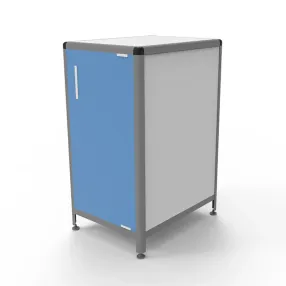 тумба лабораторная med 16.001al (белый)