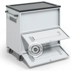 тележка для хранения 34 ноутбуков и планшетов 17,3 дюймов