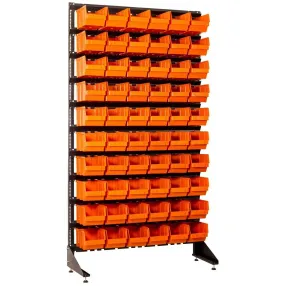 стеллаж с пластиковыми ящиками 1801-0/0/10 o