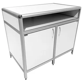 стол-тумба лабораторная med 12.009al (белый)