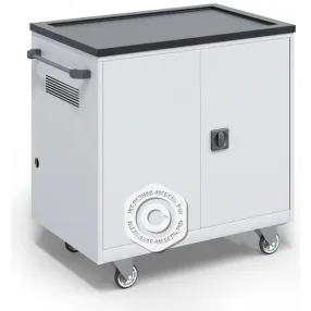 тележка для хранения и зарядки 34 ноутбуков с электросхемой