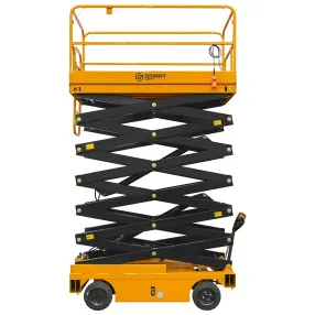 подъемник ножничный самоходный smartlift sjy-0.3-13a (300 кг, 12,8 м)