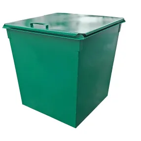мусорный контейнер 750л для тбо, арт. ктбо 0.75-2, с крышкой