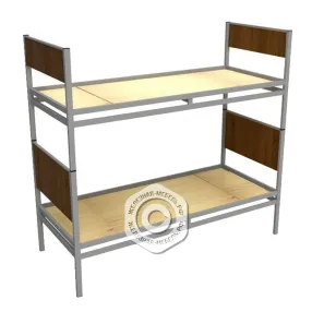 кровать армейская 1-ярусная тип ф ложе 1900х800