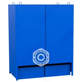 шкаф металлический для хранения ibc/ktc контейнеров (3540х2910х1550)