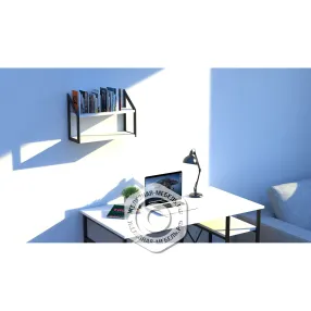 стеллаж настенный-настольный «ангули», 150х450