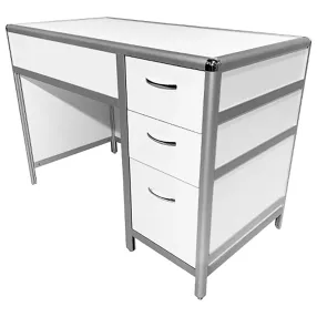 стол лабораторный med 10.003al (белый)