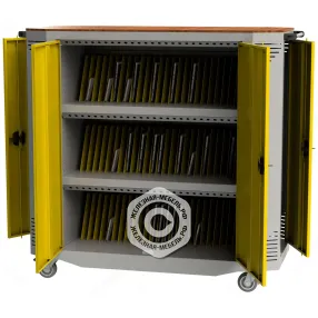 тележка для 75 планшетов с электросхемой