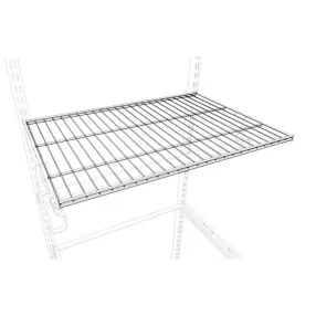 металлическая сетчатая полка (1203х406)