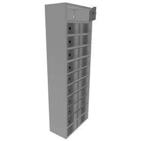 почтовый ящик «орион м» с дверцами из нержавеющей стали 10 секций