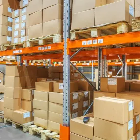 стеллаж паллетный 4500х2700х1100 мм (85.1.5), 3 яруса