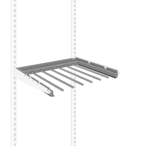 выдвижная вешалка для брюк титан-gs 460х440 (цвет чёрный)