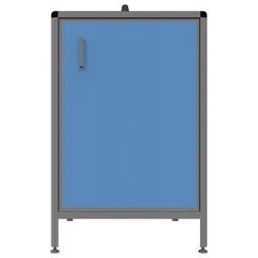 стол-мойка лабораторная med 13.001al (белый)