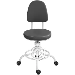 кресло винтовое с мягким сиденьем кр01(т) на колесиках