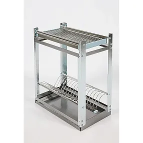 полка настенная для тарелок и стаканов пнтс-1/1-700-эц