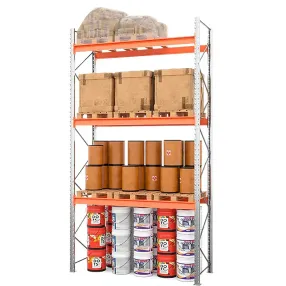 стеллаж паллетный 5000х2700х1100 мм (85.1.5), 3 яруса