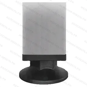 стол производственный спрп - 860х1000х800 «profi inox» с полкой перфорацией (с бортом)