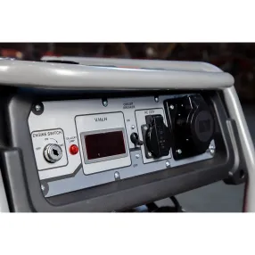 генератор бензиновый tor km11000h 8,0 квт 220в 33 л с кнопкой запуска и колесами