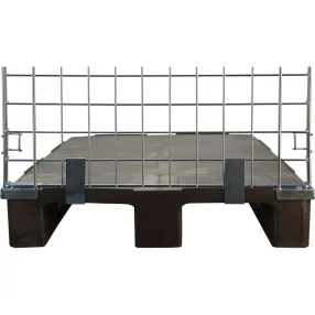 контейнер разборный оцинкованный на паллете 1200х800х1030 мм (арт. кмб)