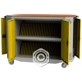 тележка для 52 планшетов с электросхемой