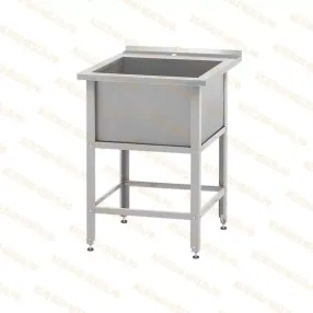 ванна моечная «norma lnox» вмсн-700 с бортом