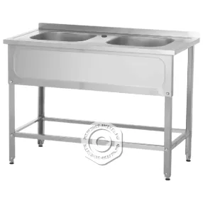 ванна вмцн 860х1200х600 «norma inox», 2 м/о 400, борт, отв. смесит, экран (ножка угловая)