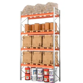 стеллаж паллетный 6000х2700х1100 мм (85.1.5), 4 яруса