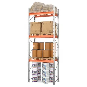 стеллаж паллетный 4500х1800х1100 мм (100.1.5), 3 яруса