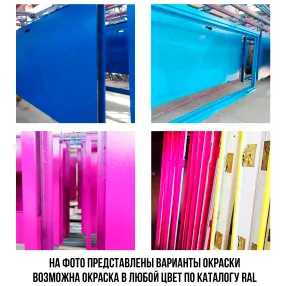 дверь противопожарная с максимальным остеклением