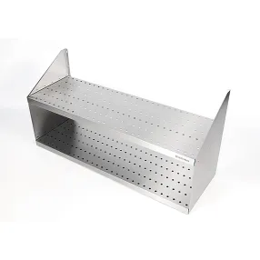 полка настенная двухуровневая перфорированная пн2-6/3-п