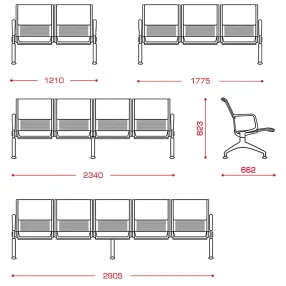 многоместная секция флайт + 2п (модель мс 1/1)