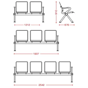 многоместная секция lucky+ 2п (модель а25/1)