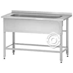 ванна котломойка вмцн 860х1200х600 «norma ral», 1 м/о 380х960х510, борт, экран (ножка угл.)