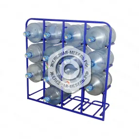 стеллажи специализированные для 16 бутылей объемом 19 литров