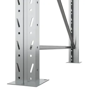 стеллаж паллетный двухсекционный 4500х1800х1100 мм (85.1.5), 3 яруса