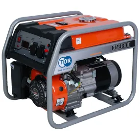 генератор бензиновый tor km4800h 3,3 квт 220в 16 л с ручным запуском