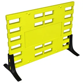 ограждение мобильное пластиковое argo с пластиковыми опорами