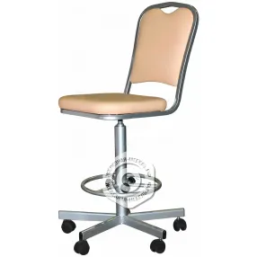 кресло лабораторное высокое кр02-1/бп