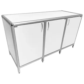 стол-тумба лабораторная med 12.018al (белый)