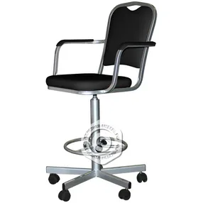 кресло лабораторное на винтовой опоре кр02-1