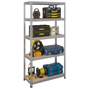 стеллаж sbl 180kd/90x40/5 оцинкованный