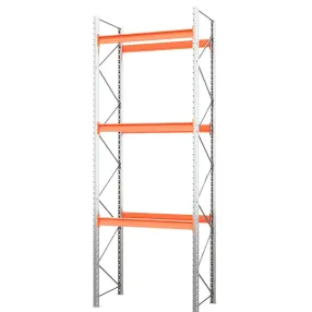 стеллаж паллетный 4500х1800х1100 мм (100.1.5), 3 яруса