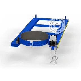 кантователь (захват) для бочки механический (лонг) 2340x970x160